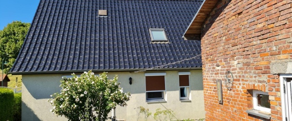 Bild ca. 300 m. zum See !!! in Boitin