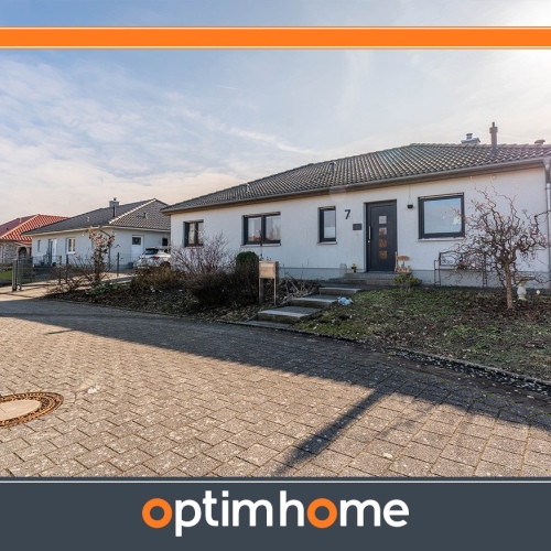 Leben auf einer Ebene – Stilvoller Winkelbungalow zum Wohlfühlen optimhome Immobilien Deutschland • Kaufen & Verkaufen
