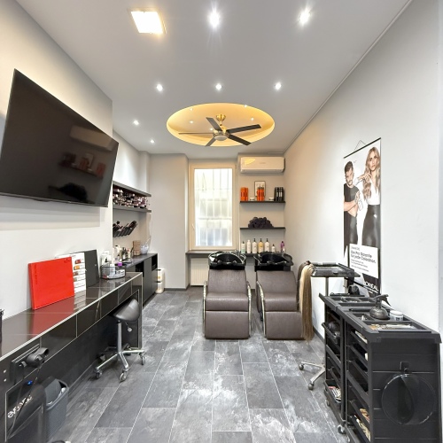 Moderne Friseursalon mit separate Kosmetikraum und zwei Geschosse in Westend! optimhome Immobilien Deutschland • Kaufen & Verkaufen