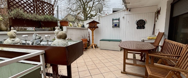 Bild Ihr neues Zuhause: 3 Zimmer mit Sonnenterrasse & Garage – wohnen in kleiner Hausgemeinschaft! in Karben