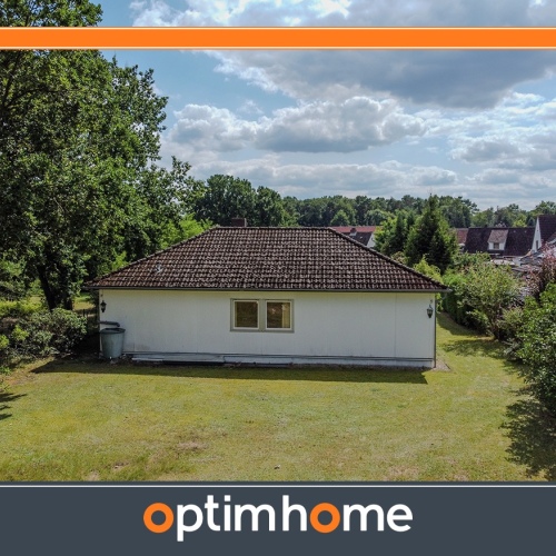 Winkelbungalow mit großem Grundstück in ruhiger Wohnanlage optimhome Immobilien Deutschland • Kaufen & Verkaufen