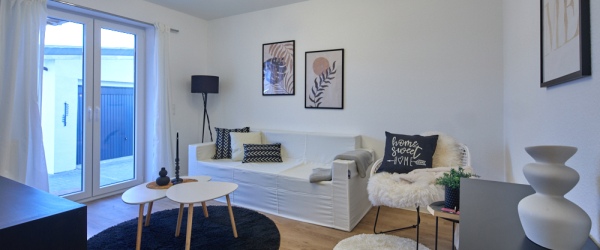 Bild Erstbezug nach Sanierung – moderne Eigentumswohnung zum Verlieben in Mainnähe in 