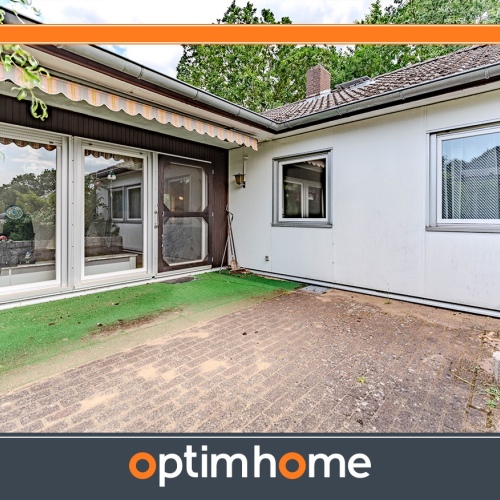 Winkelbungalow mit großem Grundstück in ruhiger Wohnanlage optimhome Immobilien Deutschland • Kaufen & Verkaufen