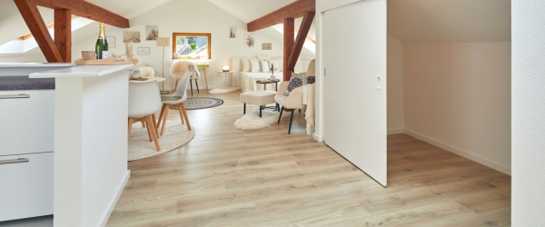 Bild Charmante, helle 1-Zimmer-Dachgeschosswohnung mit Dachloggia und Klimaanlage in Johannesberg