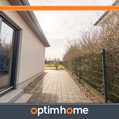 Leben auf einer Ebene – Stilvoller Winkelbungalow zum Wohlfühlen optimhome Immobilien Deutschland • Kaufen & Verkaufen