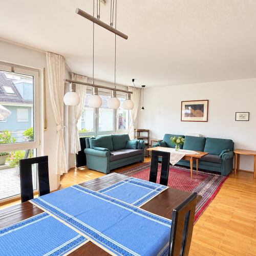 Sofort bezugsfrei! 3-Zimmer-Wohnung mit Kamin und Doppelgarage in Bergen Enkheim! optimhome Immobilien Deutschland • Kaufen & Verkaufen
