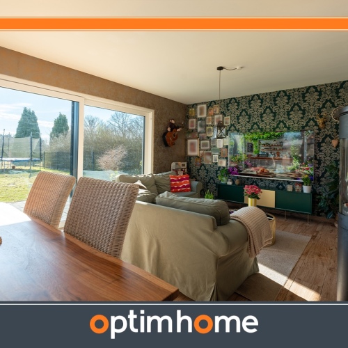 Leben auf einer Ebene – Stilvoller Winkelbungalow zum Wohlfühlen optimhome Immobilien Deutschland • Kaufen & Verkaufen