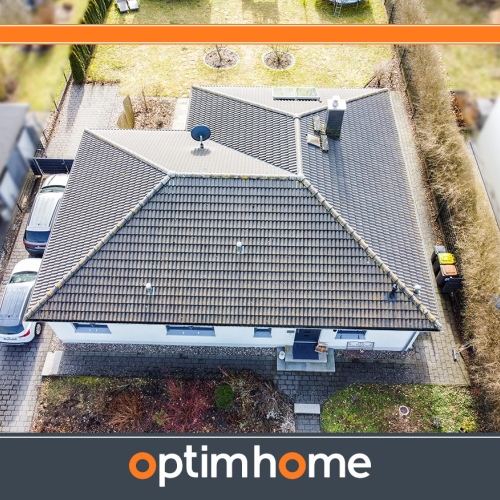 Leben auf einer Ebene – Stilvoller Winkelbungalow zum Wohlfühlen optimhome Immobilien Deutschland • Kaufen & Verkaufen