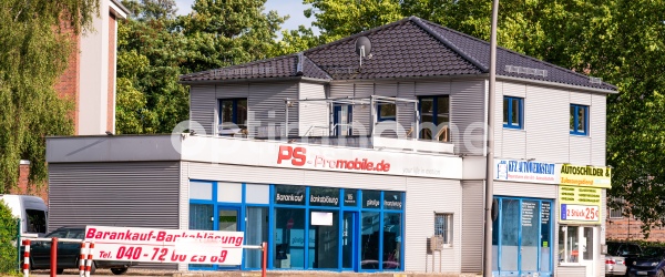 Bild Gewerbeimmobilie mit Wohnung und ca. 40 Stellplätzen – ideal für Kfz-Nutzung in Hamburg