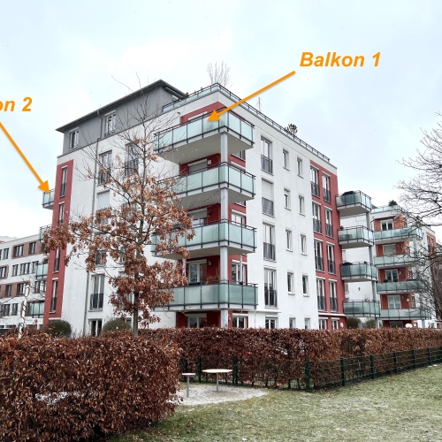 Gepflegte 4-Zimmer-Wohnung mit 2 Balkonen und EBK in München optimhome Immobilien Deutschland • Kaufen & Verkaufen