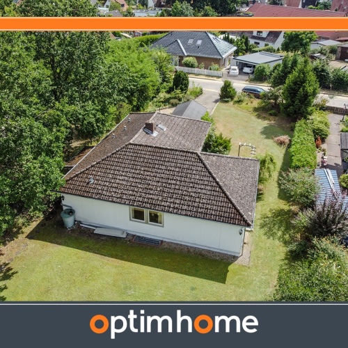 Winkelbungalow mit großem Grundstück in ruhiger Wohnanlage optimhome Immobilien Deutschland • Kaufen & Verkaufen