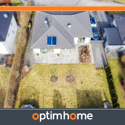 Leben auf einer Ebene – Stilvoller Winkelbungalow zum Wohlfühlen optimhome Immobilien Deutschland • Kaufen & Verkaufen