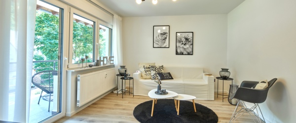 Bild Lichtdurchflutete, sanierte Eigentumswohnung mit Garten & Balkon – ideal für Paare & kleine Familien in 