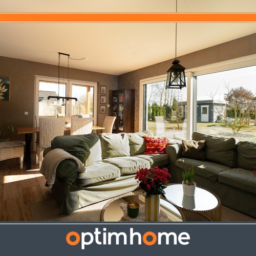 Leben auf einer Ebene – Stilvoller Winkelbungalow zum Wohlfühlen optimhome Immobilien Deutschland • Kaufen & Verkaufen