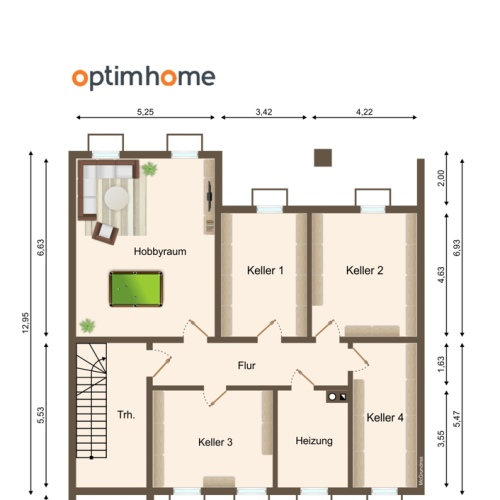 Zweifamilien-Reihenmittelhaus mit 245 m² Wohnfläche, neuem Dach, Wärmepumpe und 3 Garagen optimhome Immobilien Deutschland • Kaufen & Verkaufen Zweifamilien-Reihenmittelhaus mit 245 m² Wohnfläche, neuem Dach, Wärmepumpe und 3 Garagen optimhome Immobilien Deutschland • Kaufen & Verkaufen