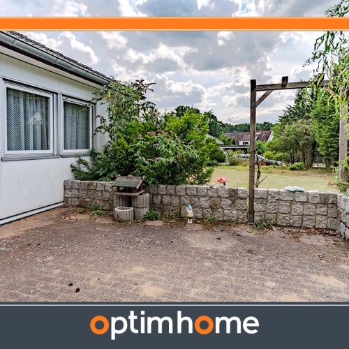 Winkelbungalow mit großem Grundstück in ruhiger Wohnanlage optimhome Immobilien Deutschland • Kaufen & Verkaufen